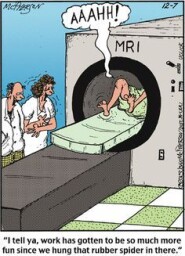 na magnetické rezonanci